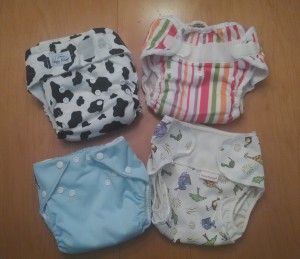 There are lots of patterns and closure options with cloth.