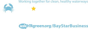 Bay Star Business Logo with the tagline working together for clean healthy waterways